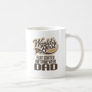 Flat Coated Retriever Dad (Worlds Best) Coffee Mug