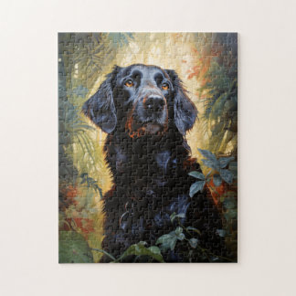 Flat-coated Retriever Jigsaw Puzzle