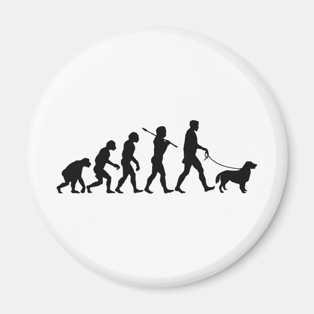 Flat-Coated Retriever Magnet (Front)