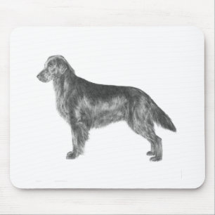 Flat Coated Retriever Mouse Mat