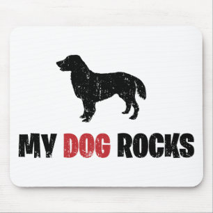 Flat-Coated Retriever Mouse Mat