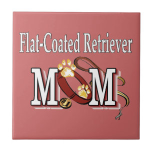 Flat-Coated Retriever Mum Gifts Tile