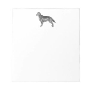 Flat Coated Retriever Notepad