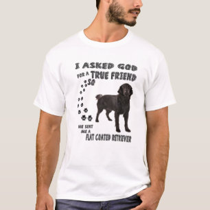 Flat-Coated Retriever Quote Mum, Flattie Dad, Flat T-Shirt