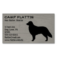 Flat Coated Retriever Silhouette | Dog Breed