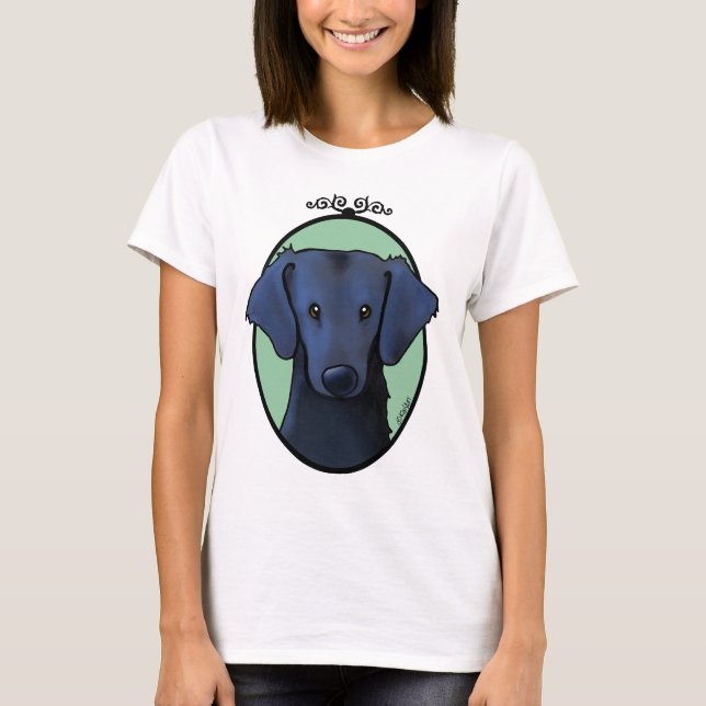 Flat Coated Retriever T-Shirt (Front)