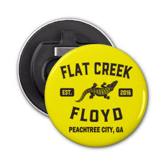 Flat Creek Floyd Peachtree City Georgia Alligator Bottle Opener