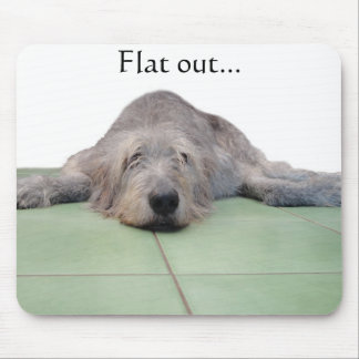 Flat Dog mousepad... Mouse Mat