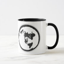 Flat Earth Coffee Mug