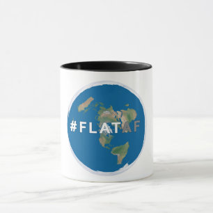 Flat Earth Coffee Mug #flataf Flat Earth