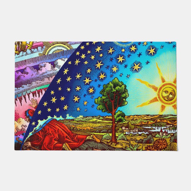 Flat Earth Doormat (Front)