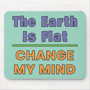 Flat Earth Mouse Mat