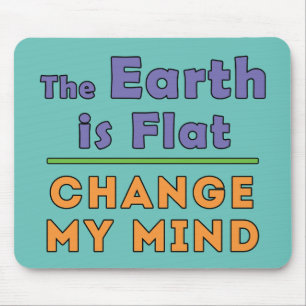 Flat Earth Mouse Mat