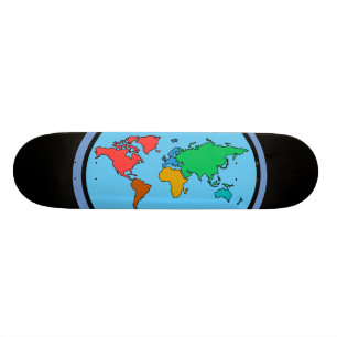 Flat Earth SkateBoard