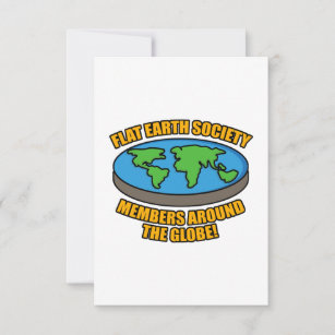 Flat Earth Society Members Card