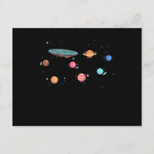 Flat Earth Society Postcard