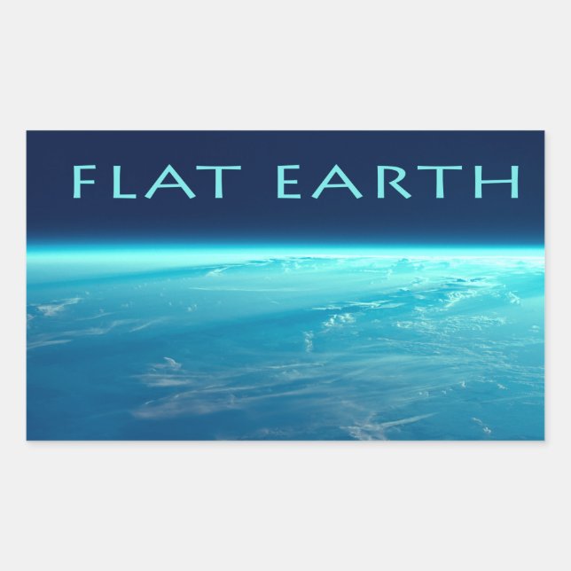 Flat Earth sticker (Front)