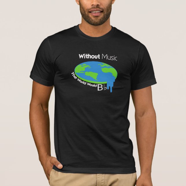 Flat Earth T-shirt (Front)