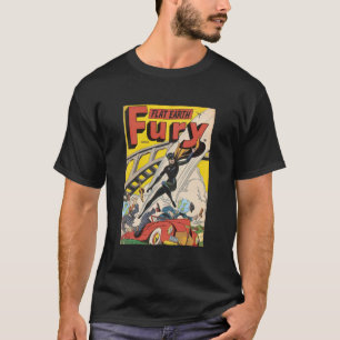 Flat Earth T-Shirt (Flat Earth Fury Comic)