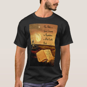Flat Earth The Biblical Flatearth FlatEarth Bible T-Shirt