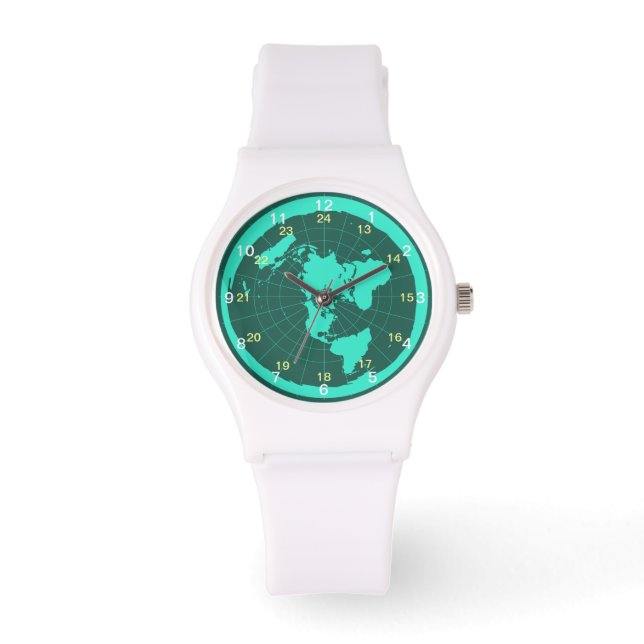 Flat Earth Watch Design (Front)