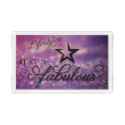 Flat & Fabulous acrylic tray