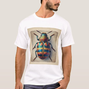 Flat Grain Beetle 210724IREF242 - Watercolor T-Shirt
