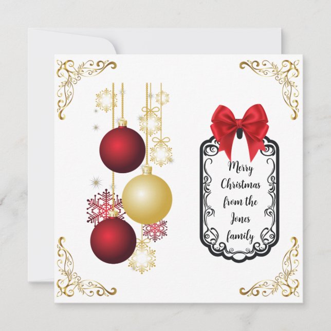 Flat greeting card (Front)