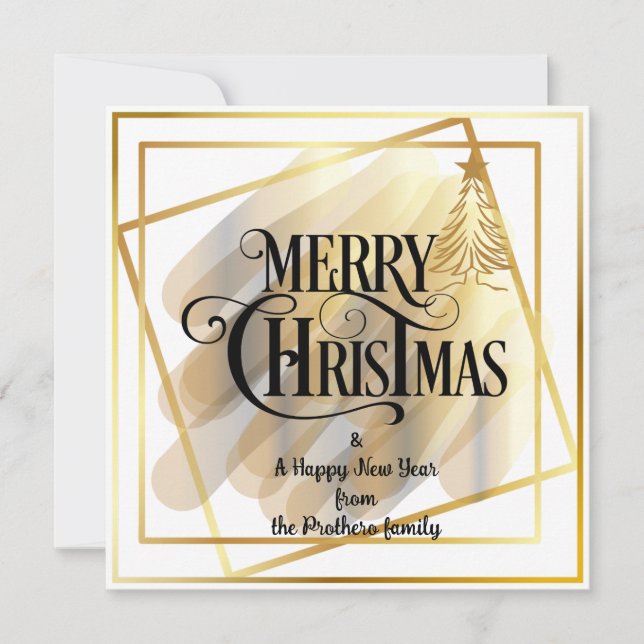 Flat greeting card (Front)