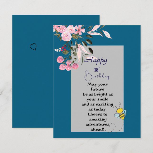 Flat Greeting Card (Front/Back)