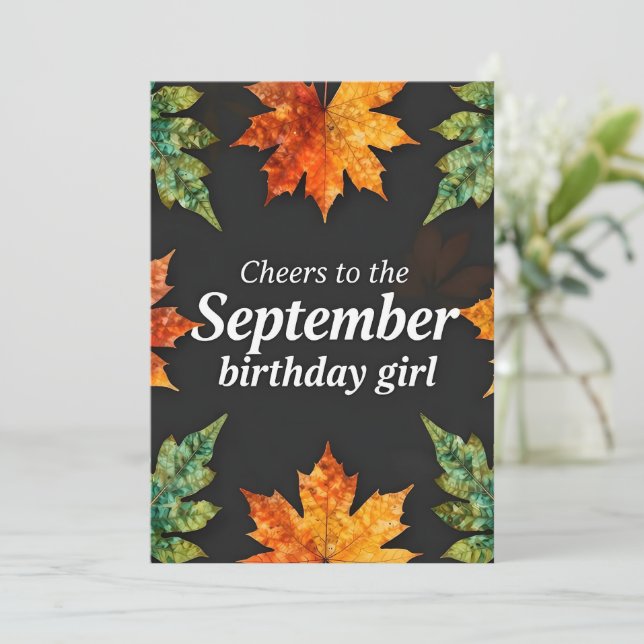 Flat Greeting Card (Standing Front)
