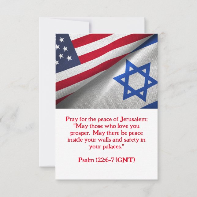 Flat Greeting Card (Front)