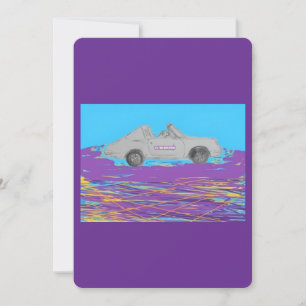 Flat Greeting Card Blank Inside