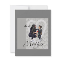 Flat Greeting Card Happy Mother's Day to the boy!