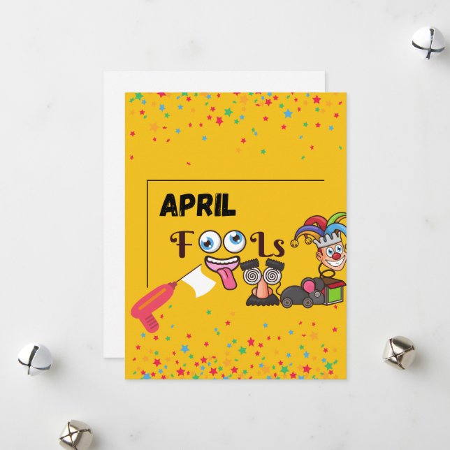 Flat Holiday Card (Front/Back In Situ)