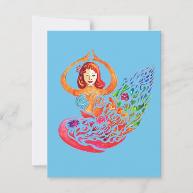 Flat Holiday Card (Front)