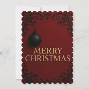 Flat Holiday Card