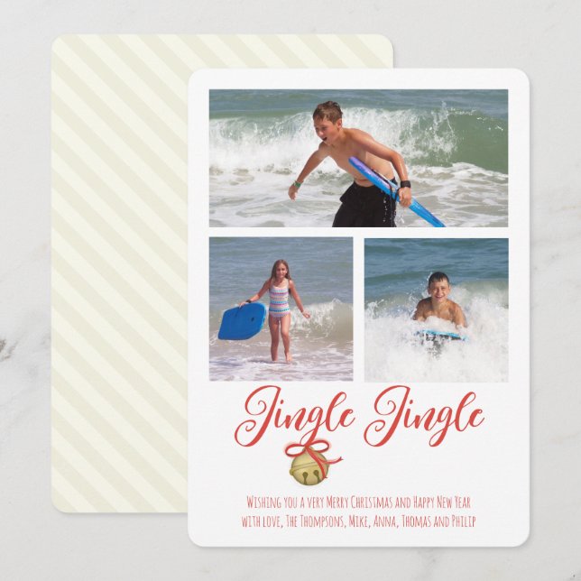 Flat Holiday Card (Front/Back)