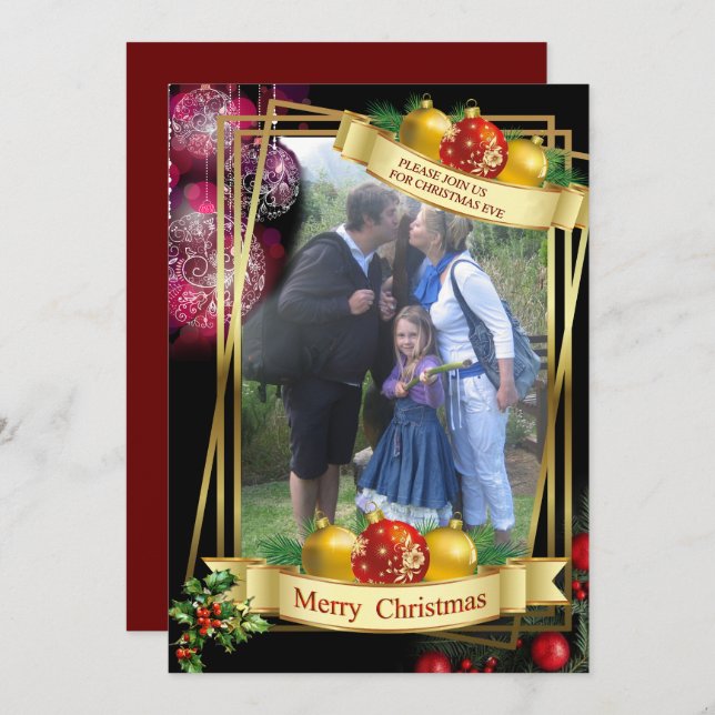 Flat Holiday Card (Front/Back)