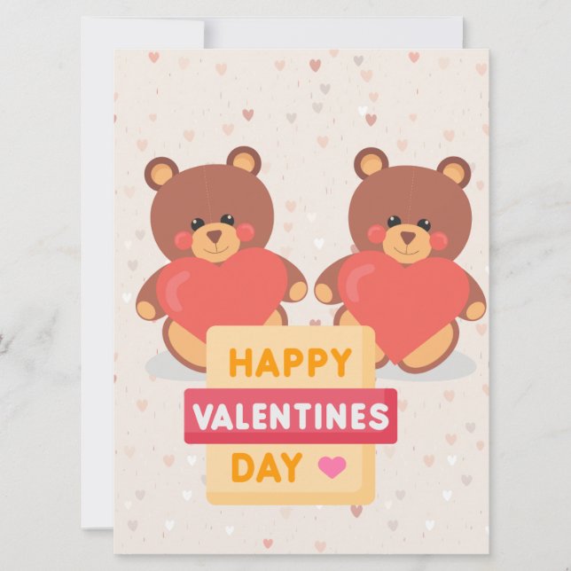 Flat Holiday Card (Front)