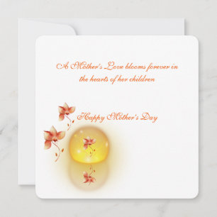 Flat holiday card