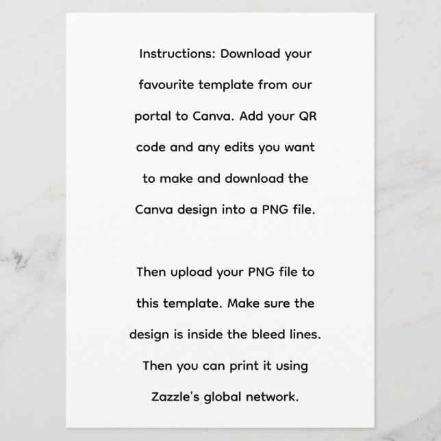 Flat Holiday Card (Front)