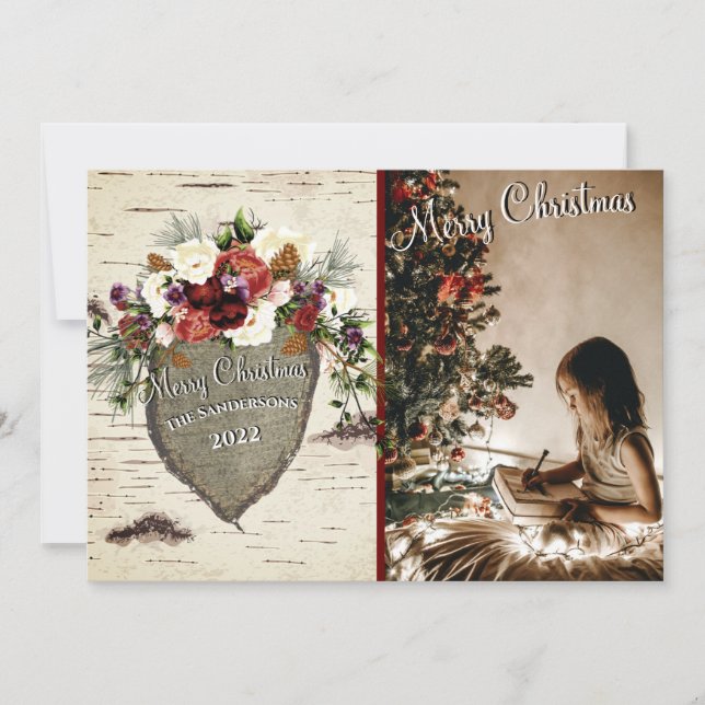 Flat Holiday Card (Front)