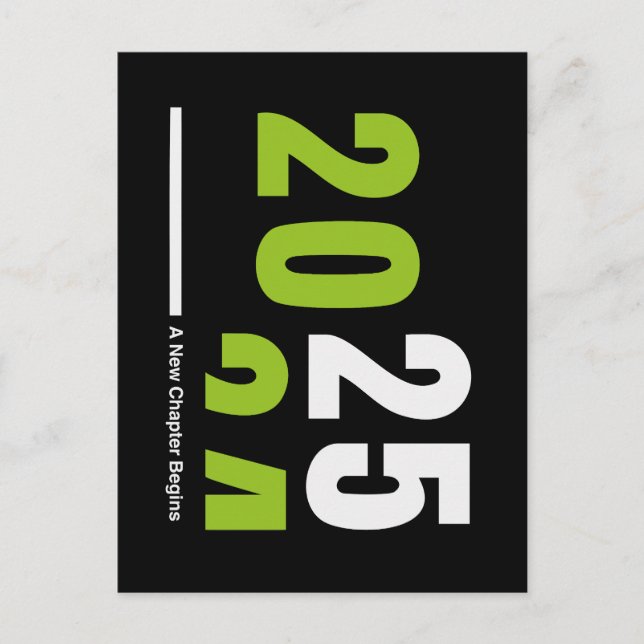 Flat Holiday Card (Front)