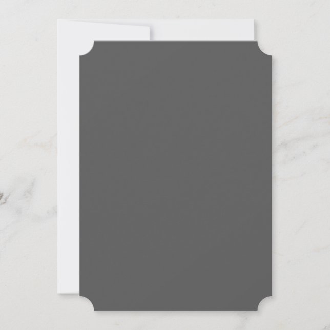 Flat Holiday Card (Front)