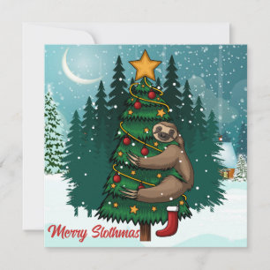 Flat Holiday Card