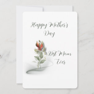 Flat holiday card
