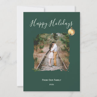 Flat Holiday Card