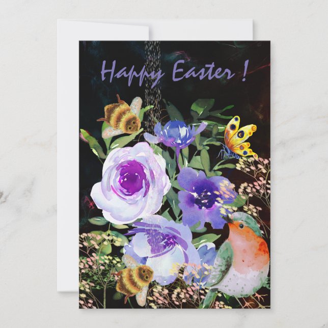 Flat Holiday Card (Front)