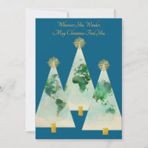 Flat Holiday Card